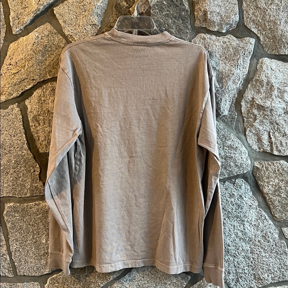 Kith Long-Sleeve Crewneck Shirt Color Quicksand - Picture 6 of 11